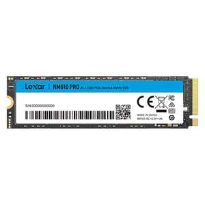 Lexar NM610 PRO 500GB NVMe PCIe Gen3x4 - Disco Duro M.2