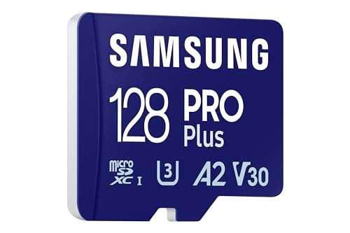 Samsung PRO Plus 128GB Tarjeta de memoria MicroSD con Lector USB,