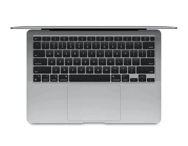 Macbook Air APPLE MGN63Y/A Gris Espacial (13.3'' - Apple M1 - RAM: 8 GB - 256 GB SSD - Integrada)