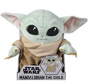 Simba- Peluche The Child Baby Yoda articulado, 30 cm, en caja expositora, licencia oficial Disney
