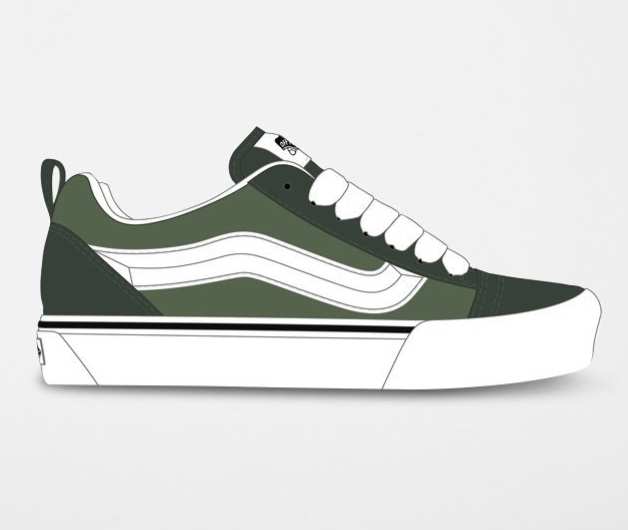 Imagen de VANS – Zapatillas de nobuk Knu Sko