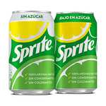 Sprite Lima-Limón, Bajo en Azúcares y Calorías, Pack 9 latas de 330ml