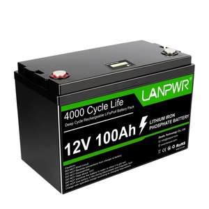 Baterías de litio LiFePO4 de 12V 100Ah LAPWR [Envío desde Europa]