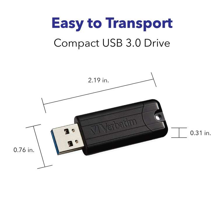 Verbatim USB 3.0 de 256 GB