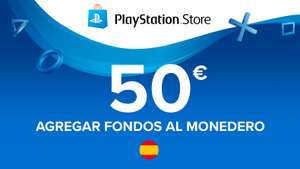 Tarjeta PlayStation Store 50 € por 45,49 €