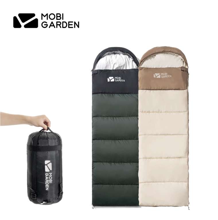 MOBI-saco de dormir portátil para acampar, senderismo al aire libre
