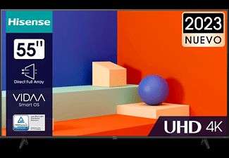 TV LED 55'' - Hisense 55A6K, Smart TV, UHD 4K, Dolby Vision, Modo juego Plus, DTS Virtual X, Control por voz