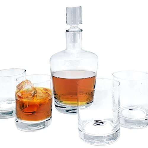 Set De Whiskey Transparente FIA 362, Cristal