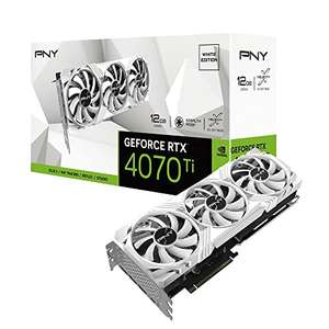 PNY GeForce RTX 4070 Ti 12GB Verto Triple Fan White Edition