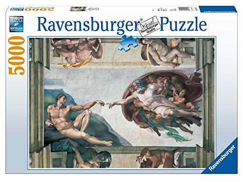 Ravensburger - La creación de Adán, puzzle 5000 piezas