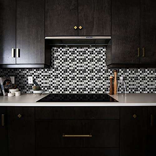 Vinilo Azulejos Adhesivo Mosaico Impermeable Autoadhesivo Baño Cocina Decoración 30X300cm