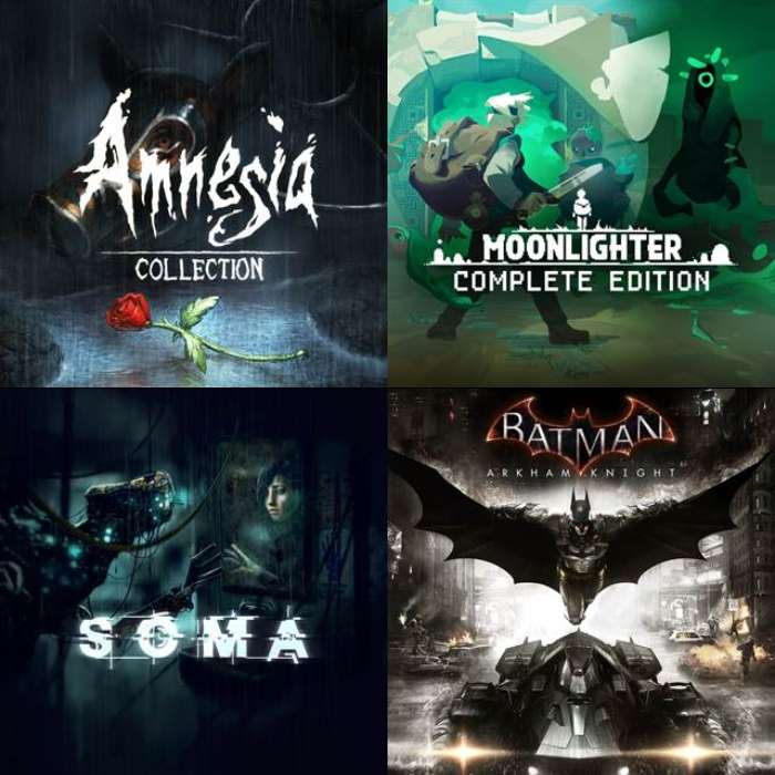 adherirse esquema Supervivencia XBOX, X|S :: Amnesia: Collection, Soma, Batman: Arkham Knight, Moonlighter:  Complete Edition, Super Meat Boy, Ruiner » Chollometro