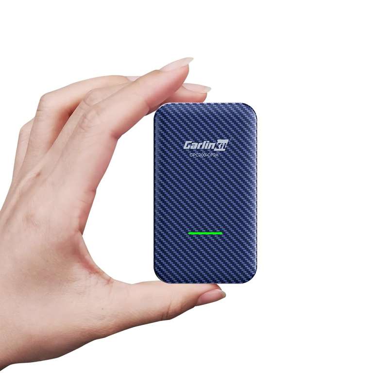 CarlinKit 4.0 Wireless Adapter, Wireless CarPlay y Android Auto Adapter( Aplicar cupón del 20 por ciento para que os salga este precio)