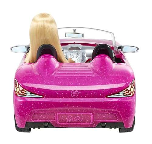 Barbie Coche Descapotable Con Muñeca