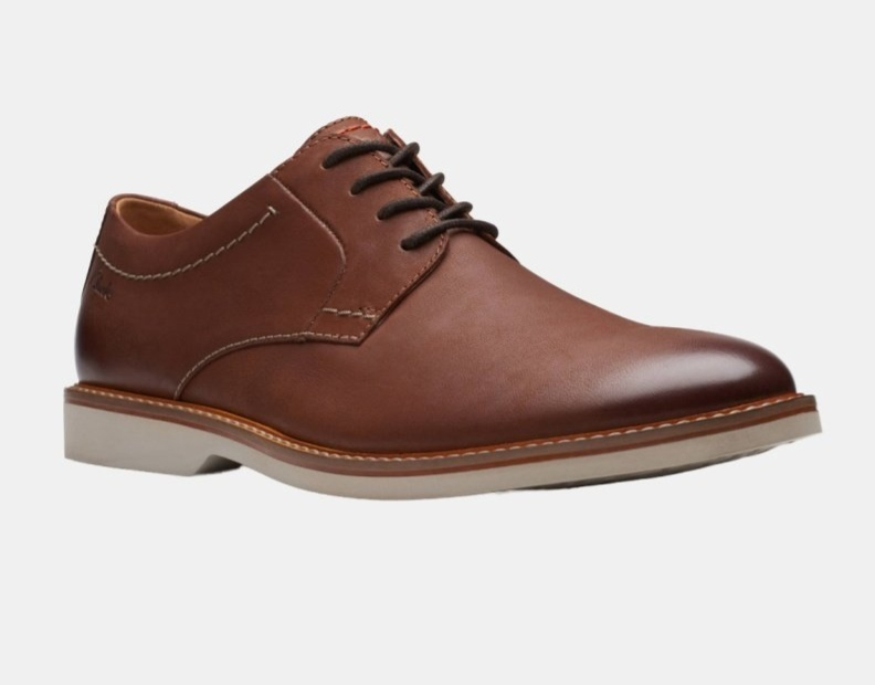 Clarks Derbies de piel Atticus LTLace