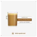 2 x NESCAFÉ Dolce Gusto Café con leche descafeinado -30 cápsulas [Unidad 5'88€. Total 60 cápsulas]