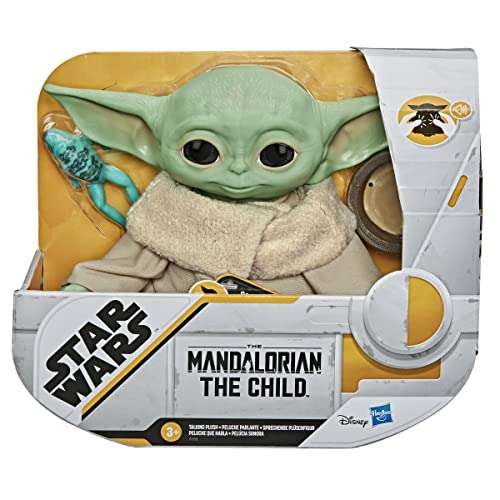 Baby Yoda Star Wars con Sonidos del Personaje y Accesorios