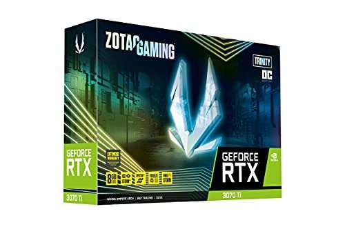 ZOTAC GeForce RTX 3070 Ti Trinity OC 8 GB GDDR6X (Amazon)