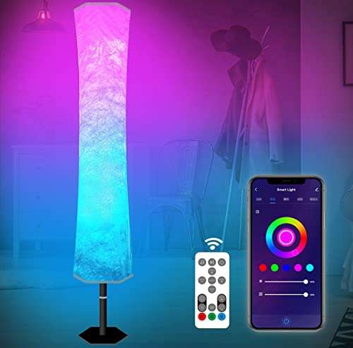 Lámpara de pie RGB compatible con Alexa