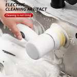 Cepillo eléctrico de limpieza 5 en 1