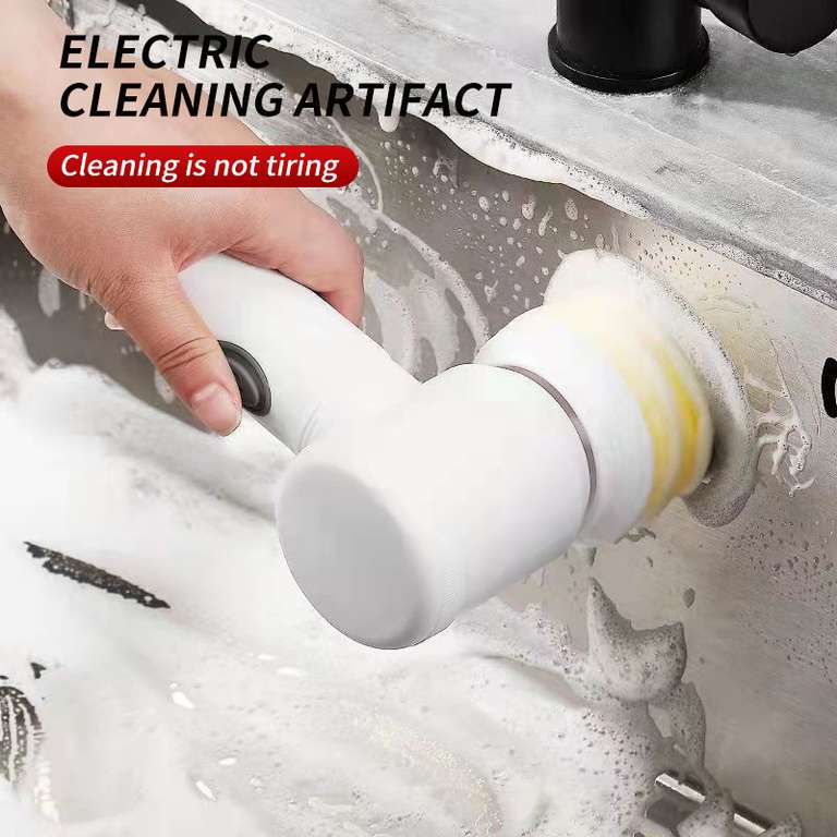 Cepillo eléctrico de limpieza 5 en 1