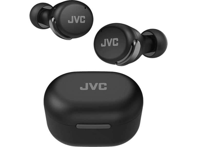 Auriculares True Wireless - JVC HAA30TAU, De botón, Bluetooth 5.2, ANC, IPX4 + Estuche de carga - En Azul, Blanco o Negro