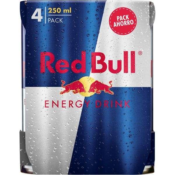 Red Bull - 8 pack de 4u (32 unidades/0,80€ lata)