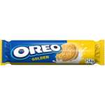 Oreo Golden, Galletas Rellenas de Crema de Vainilla, 154gr