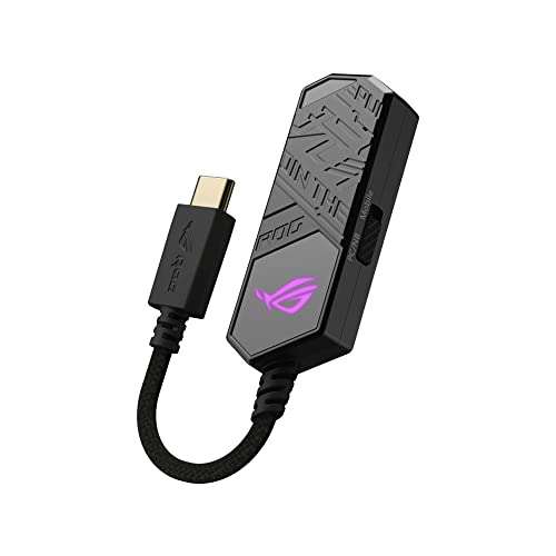 ROG Clavis: DAC gaming USB-C a 3,5 mm con cancelación de ruido con IA