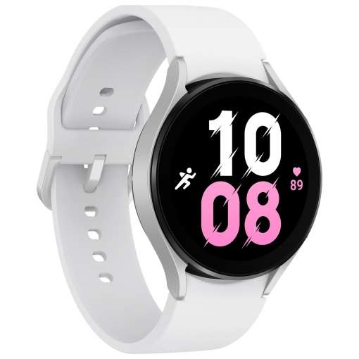 Smartwatch Samsung Galaxy Watch5, 44mm, GPS, 16 Gb, Wifi, Bluetooth 5.2, Plata (+ cupón 15% próxima compra)