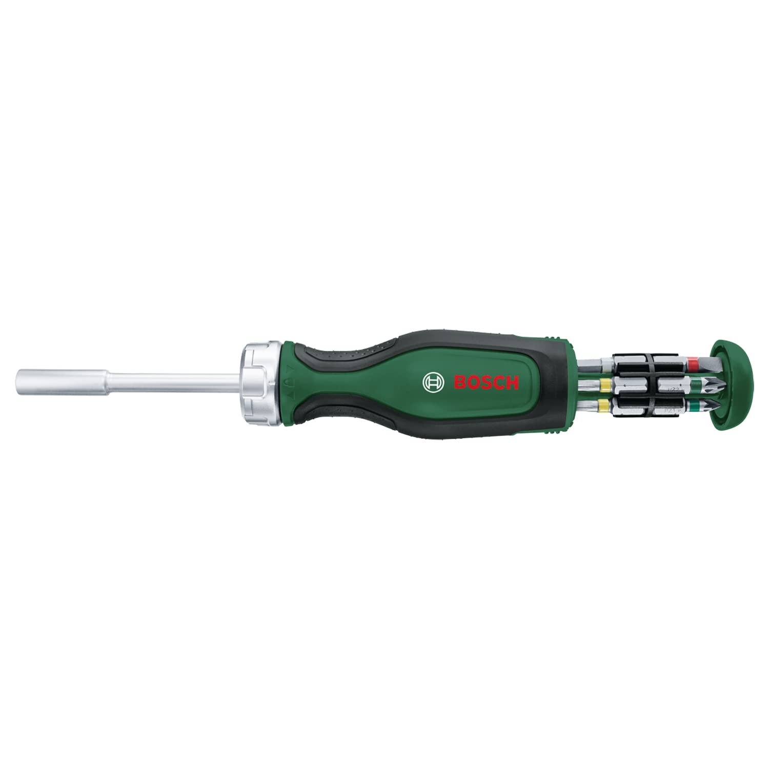 Bosch Destornillador de carraca con 12 puntas