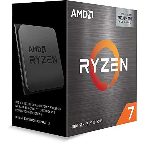 Procesador AMD Ryzen 7 5800X3D (8 núcleos, zócalo AM4)