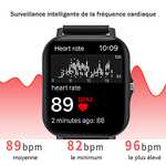 Reloj Inteligente con Seguimiento de Fitness, Podómetro, Monitor de sueño, Monitor de frecuencia cardíaca, para Android/iOS