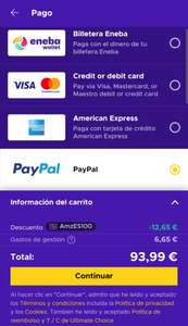 100€ para Amazon por 93, 99 € (Eneba, últimos minutos)