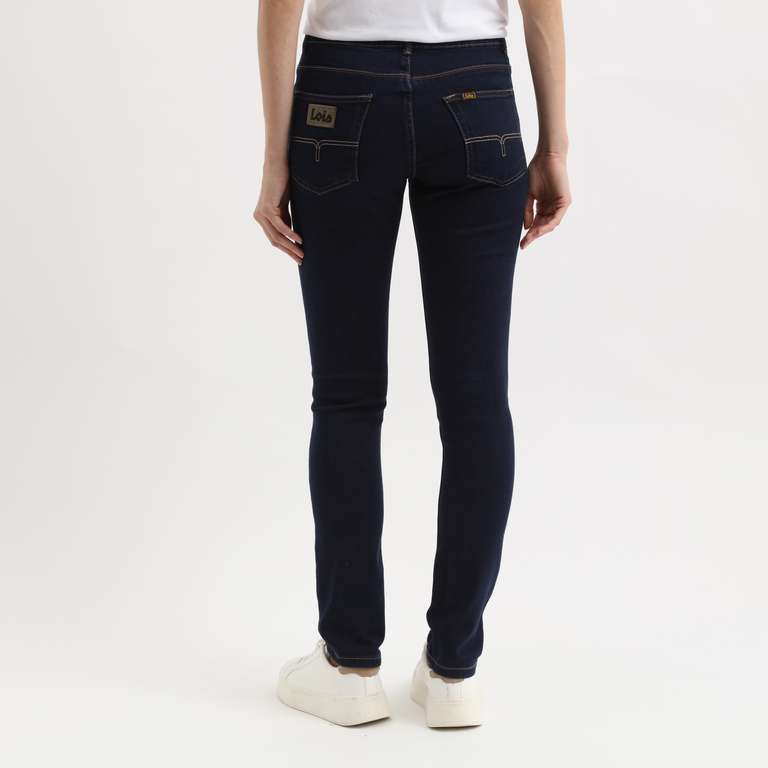 LOIS. Jeans - skinny fit - algodón - azul denim oscuro