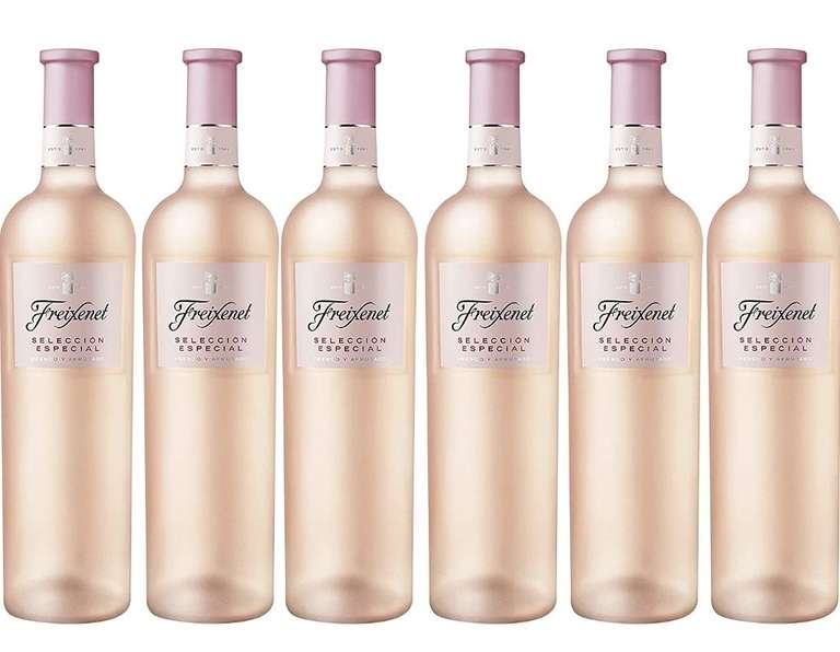Freixenet vino Rosado Selección Especial - Pack de 6 Botellas de 750 ml - Total: 4500 ml