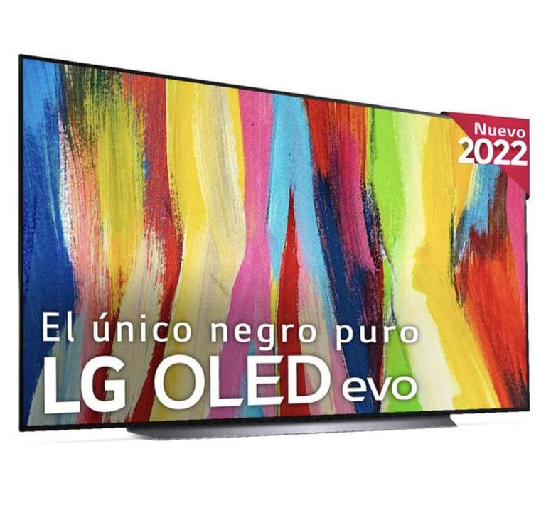 TV OLED 210 cm (83'') LG OLED83C26LA - 400 eur rembolso - 100 ECI+ 4k SmartTV WebOS 22, HDR Dolby Vision, HDR10, Dolby Atmos