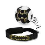 FANNITE Cinturón de entrenamiento de fútbol, entrenador de fútbol con cinturón ajustable para niños, adultos y principiantes
