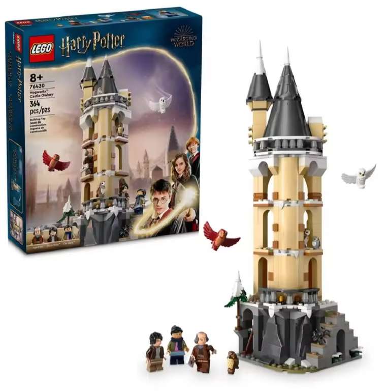 LEGO 76340 Harry Potter - Lechucería del Castillo de Hogwarts [PRECIO PRIMERA COMPRA 23,99€]