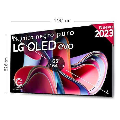 Televisor OLED EVO 4K 65 Pulgadas (164 cm), Serie G3, Smart TV webOS23
