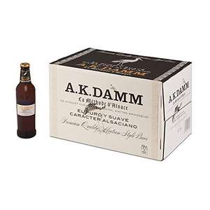 A.K. Damm Cerveza Alsaciana Caja de 24 Botellas 33cl