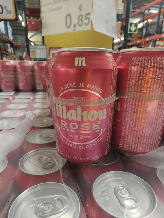 Cerveza Mahou Rosé - Supeco Castellón