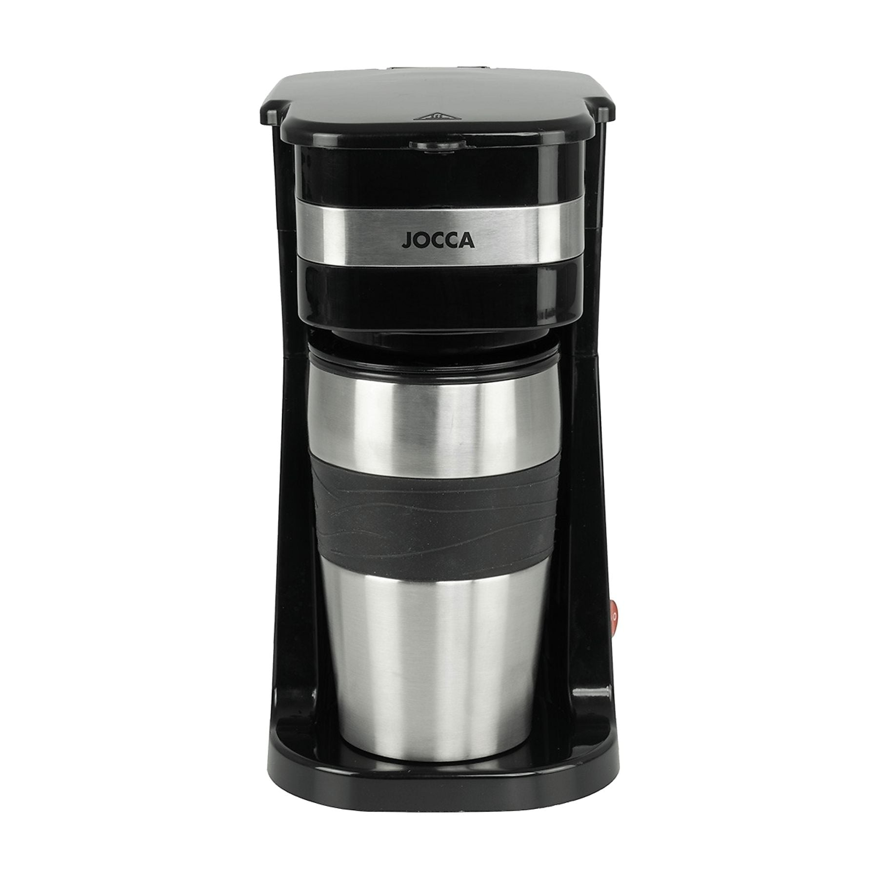 Jocca - Cafetera Goteo Individual con Termo 750W | Incluye Taza de 420 ml de doble pared | Filtro Reutilizable | Precio con Mi MediaMarkt