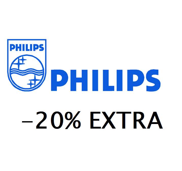 20% de descuento EXTRA en una selección de pequeño electrodoméstico Philips