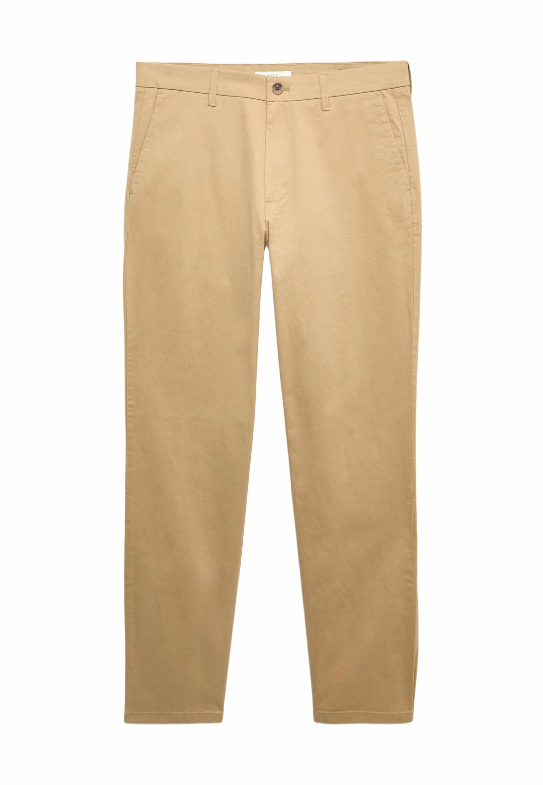 Marks & Spencer Chinos con Elasticidad para Hombre, Ajuste Normal, con Bolsillos
