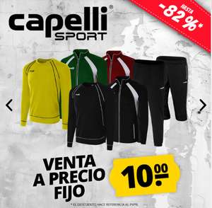 Capelli Sport - Todo a 10€