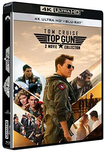 Pack Top Gun + Top Gun Maverick (4K Ultra HD + Blu-Ray) ECI / AMAZON