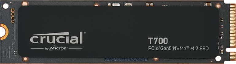 Crucial T700 1TB Gen5 NVMe M.2 SSD - Hasta 11,700 MB/s