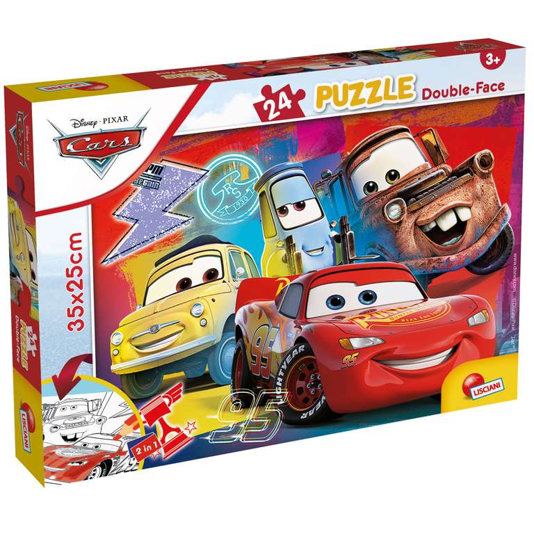 Disney Puzzle 25x35 - 24 piezas - rompecabezas de doble cara