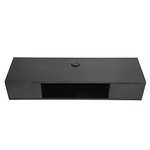 Estink Mueble para TV de madera, color negro, 25 kg de carga para la mayoría de televisores LED LCD QLED de 47 a 55 pulgadas